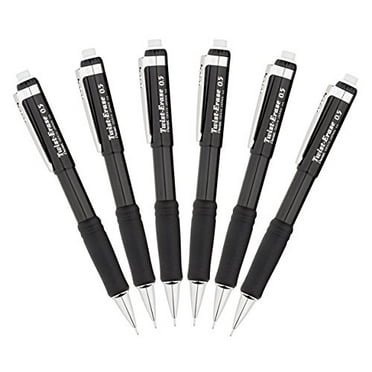 Pentel QE107 Twist Erase Pencil-black--0.7 mm Pentel QE107 Twist Erase Pencil-black--0.7 mm